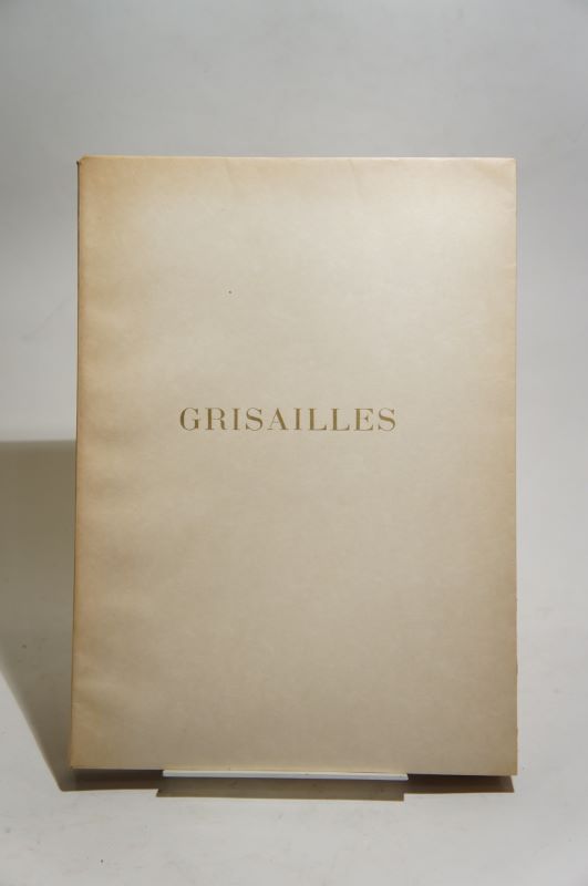 Couverture du livre Estimation du livre « grisailles. »