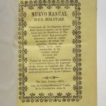 Couverture du livre Estimation du livre « nuevo Manual del Militar. »
