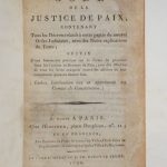 Couverture du livre Estimation du livre « code de la Justice de paix […] »