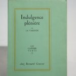 Couverture du livre Estimation du livre « indulgence plénière »