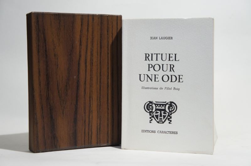 Couverture du livre Estimation du livre « rituel pour une Ode, avec des illustrations de FILLOL ROIG. »