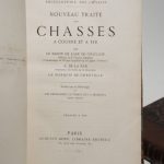 Couverture du livre Estimation du livre « nouveau traité des chasses à courre et à tir »