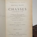 Couverture du livre Estimation du livre « nouveau traité des chasses à courre et à tir »