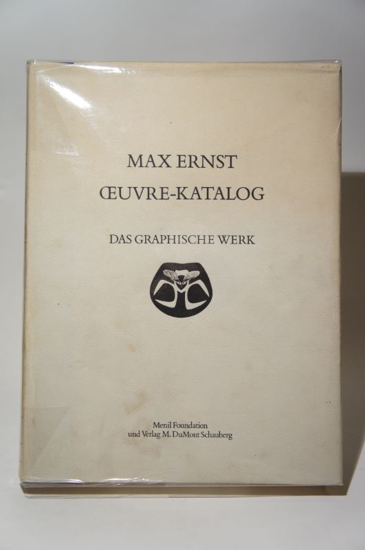 Couverture du livre Estimation du livre « max Ernst : Oeuvre-Katalog. Das graphische Werk. »