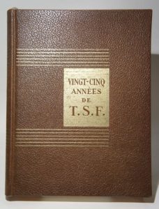 Estimation Sciences et médecine - Couverture du livre Estimation du livre « vingt-cinq années de T.S.F. (TSF). »
