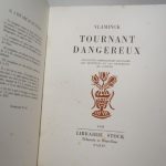Couverture du livre Estimation du livre « tournant dangereux. »