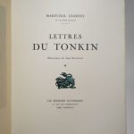 Couverture du livre Estimation du livre « lettres du Tonkin. Illustrations de Jean Bouchaud. »