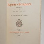 Couverture du livre Estimation du livre « les après-soupers, par l’auteur de Trois dizains de Contes Gaulois. Illustrations de Henriot. »