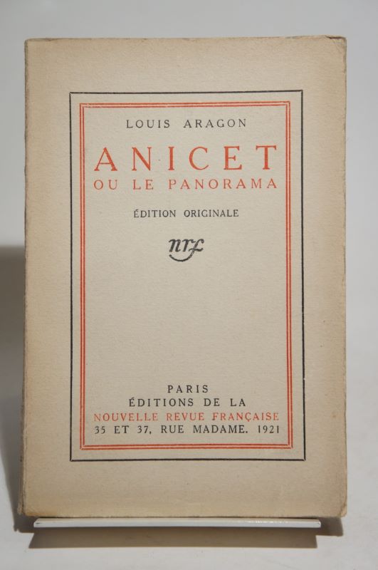 Couverture du livre Estimation du livre « anicet ou le panorama »