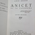 Couverture du livre Estimation du livre « anicet ou le panorama »