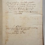 Couverture du livre Estimation du livre « mANUSCRIT : Procès-verbal de l’Assemblée générale du Clergé de France commencée à Pontoise au Convent des Cordeliers et continuée à Paris au Couvent des Augustins ès années 1660 et 1661. Monsieur l’Abbé Thoreau, Doien de Poitiers, Secrétaire. »