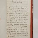 Couverture du livre Estimation du livre « mANUSCRIT : Essay de metaphisique : Existance de Nostre Ame, suivi de : De la Volonté. »