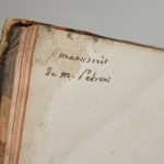 Couverture du livre Estimation du livre « mANUSCRIT : Essay de metaphisique : Existance de Nostre Ame, suivi de : De la Volonté. »