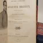 Couverture du livre Estimation du livre « oeuvres complètes de Auguste Brizeux, précédées d’une Notice par Saint René Taillandier. I : Marie – Les Bretons – La harpe d’Armorique – Sagesse de Bretagne. II : La fleur d’or – Histoires poétiques – Cycle – Poétique nouvelle. »