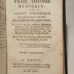 Couverture du livre Estimation du livre « doctrine médicale de l’école de Montpellier, et comparaison de ses principes avec ceux des autres écoles d’Europe, par Bérard. / Suivi de : Paris et Montpellier, ou Tableau de la médecine dans ces deux écoles, par John Cross, traduit de l’anglais par Elie Revel. / Suivi de : Vraie théorie médicale, ou Exposé périodique et dévelloppemens de la théorie de l’incitation […] par une société de médecins français et étrangers (3 tomes). »