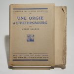 Couverture du livre Estimation du livre « une orgie à St. Pétersbourg »