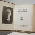 Couverture du livre Estimation du livre « une orgie à St. Pétersbourg »