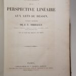 Couverture du livre Estimation du livre « application de la perspective linéaire aux arts du dessin. Ouvrage posthume de J. T. Thibault […], mis au jour par Chapuis, son élève. »