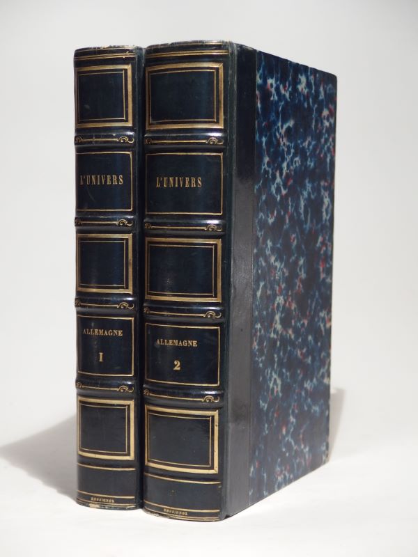 Couverture du livre Estimation du livre « l’Univers pittoresque : Allemagne. 2 volumes. »
