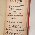 Couverture du livre Estimation du livre « entretiens avec Georges Charbonnier. Préface de Georges Limbour. »