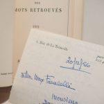 Couverture du livre Estimation du livre « petit glossaire des mots retrouvés. 1931 – 1956. »