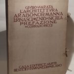 Couverture du livre Estimation du livre « l’Architettura arabo-normanna e il Rinascimento in Sicilia. Prefazione di Corrado Ricci. (L’architecture arabo-normande et la Renaissance en Sicile / The Arab-Norman Architecture and Renaissance in Sicily.) »