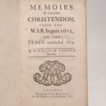 Couverture du livre Estimation du livre « memoirs of What Past in Christendom from the War Begun 1672, to the Peace Concluded 1679. »