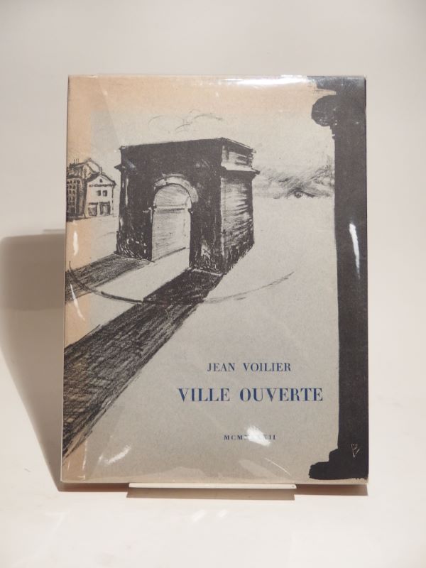 Couverture du livre Estimation du livre « ville ouverte. Lithographies de Paul Valéry. »