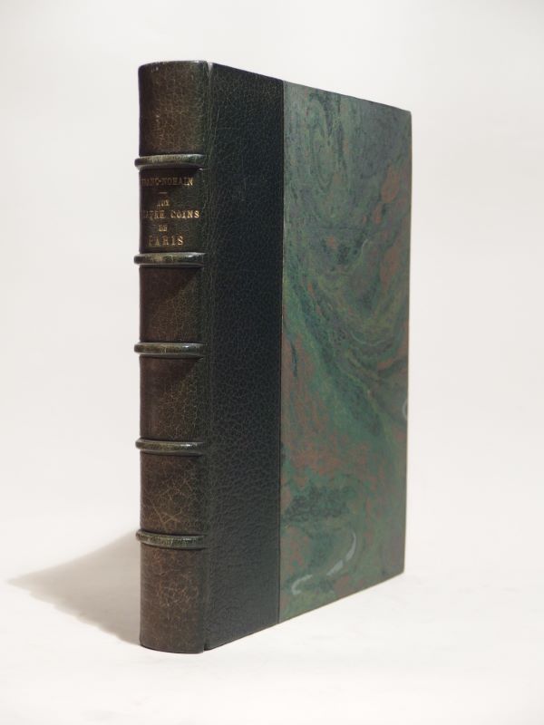 Couverture du livre Estimation du livre « aux quatre coins de Paris. Bois originaux de Henry Cheffer. »