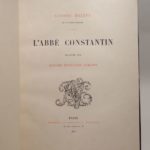 Couverture du livre Estimation du livre « l’abbé Constantin. Illustré par Madame Madeleine Lemaire. »