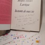 Couverture du livre Estimation du livre « instants de ma vie »
