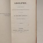 Couverture du livre Estimation du livre « adolphe. Anecdote trouvée dans les papiers d’un inconnu et publiées par M. Benjamin Constant. »