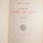 Couverture du livre Estimation du livre « hotel de Ville de Paris 1533 – 1871 »