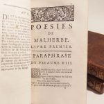 Couverture du livre Estimation du livre « les Oeuvres de François de Malherbe, avec des Observations de Mr Ménage, et les remarques de Mr Chevreau sur les Poésies. »