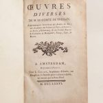 Couverture du livre Estimation du livre « oeuvres diverses de M. le comte de Tressan (Réflexions sommaire sur l’esprit, Discours, Poésies). »