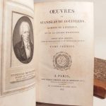 Couverture du livre Estimation du livre « oeuvres de Stanislas de Boufflers. »