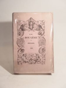 Estimation Sciences Humaines - Couverture du livre Estimation du livre « le bon génie des enfans. 1842. Traité d’éducation publié sous le patronage de la Reine par M. d’Epagny. Première année. »