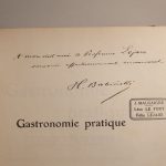 Couverture du livre Estimation du livre « gastronomie pratique. Etudes culinaires suivi du traitement de l’obésité des gourmands. »