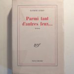 Couverture du livre Estimation du livre « parmi tant d’autres feux… »