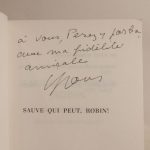 Couverture du livre Estimation du livre « sauve qui peut-Robin ! ou le don hérétique. Essai sur la sophoscatophagie. »