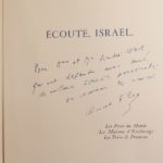 Couverture du livre Estimation du livre « ecoute, Israël. Les Pères du Monde, La Maison d’Esclavage, La Terre de Promesse. »