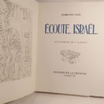 Couverture du livre Estimation du livre « ecoute, Israël. Les Pères du Monde, La Maison d’Esclavage, La Terre de Promesse. »