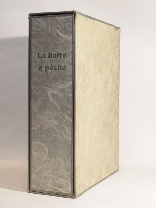 Couverture du livre Estimation du livre « la boîte à pêche. Eaux-fortes originales de Gaston Barret. »