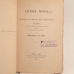 Couverture du livre Estimation du livre « genre Rosa. Révision du groupe des orientales. Etudes sur les cinq espèces qui composent ce groupe dans le Flora Orientalis de Boissier. »