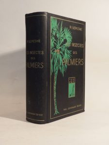 Estimation Sciences et médecine - Couverture du livre Estimation du livre « les insectes des palmiers »