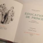 Couverture du livre Estimation du livre « education de Prince. Comédie de Maurice Donnay. Lithographies de Lucien Jonas. »