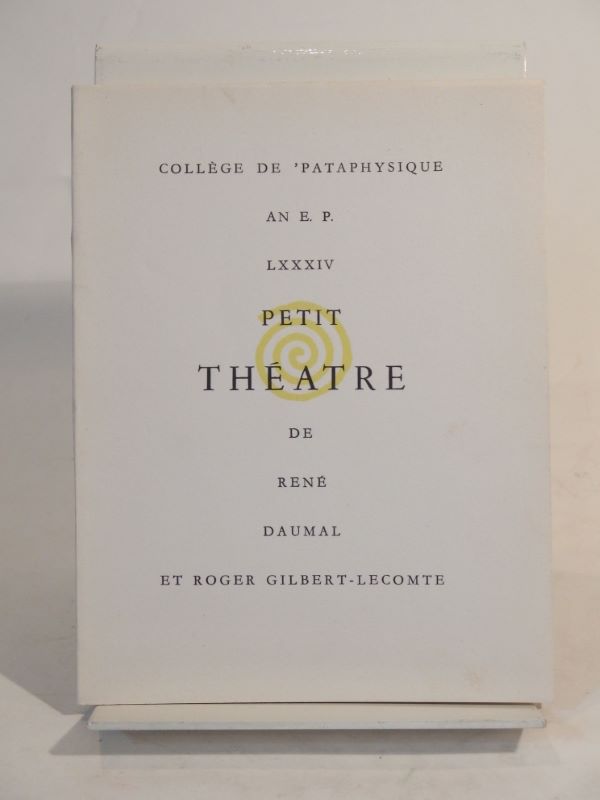 Couverture du livre Estimation du livre « petit théâtre. »