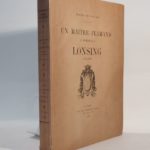 Couverture du livre Estimation du livre « un maître flamand à Bordeaux, Lonsing, 1739-1799. Son oeuvre et ses modèles. »