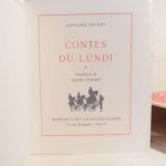 Couverture du livre Estimation du livre « contes du Lundi. Illustrations de Henry Lemarié. »
