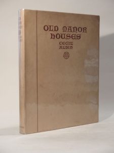 Estimation Livre illustré - Couverture du livre Estimation du livre « old Manor Houses »